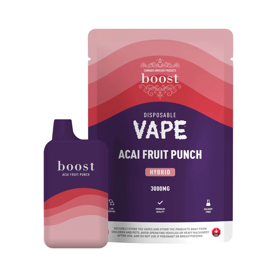 BOOST THC DISPOSABLE VAPE PEN | 3000MG