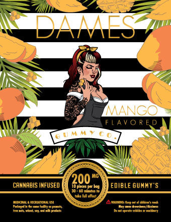 DAMES THC GUMMIES | 200MG EDIBLES