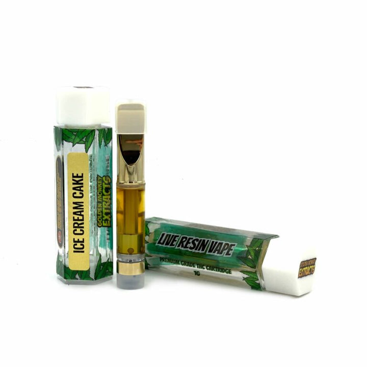 GOLDEN MONKEY EXTRACTS THC 510 LIVE RESIN VAPE CART | 1000MG