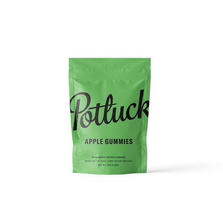 POTLUCK THC+CBD 1:1 GUMMIES | 200MG EDIBLES