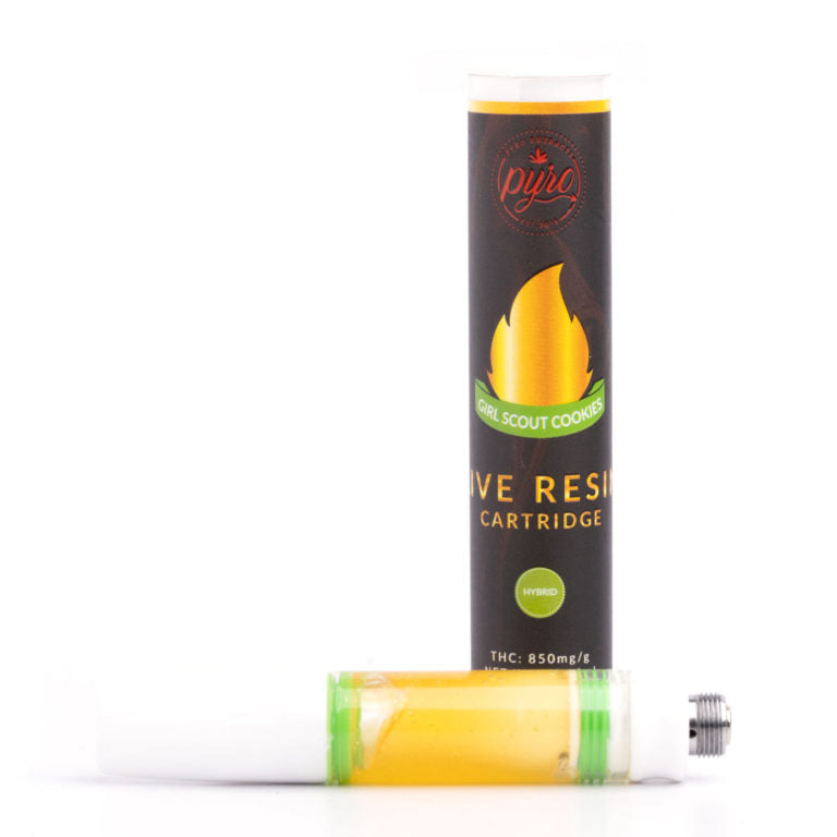 PYRO EXTRACTS THC 510 LIVE RESIN VAPE CART | 1000MG