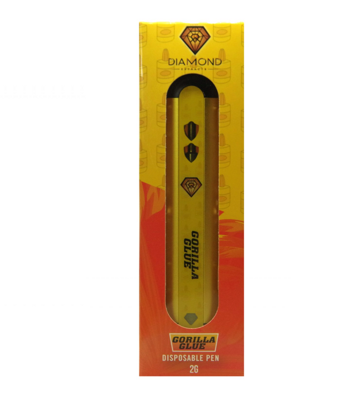 DIAMOND CONCENTRATES THC DISPOSABLE VAPE PEN | 2000MG