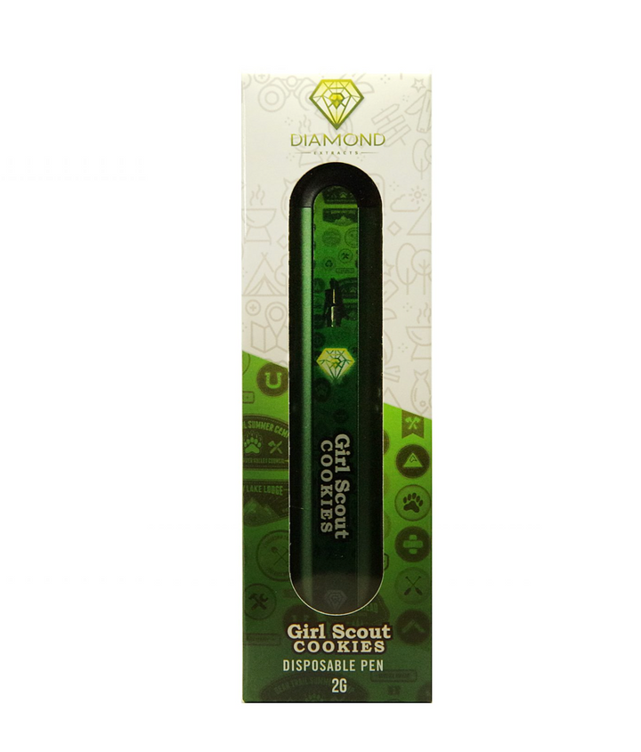 DIAMOND CONCENTRATES THC DISPOSABLE VAPE PEN | 2000MG