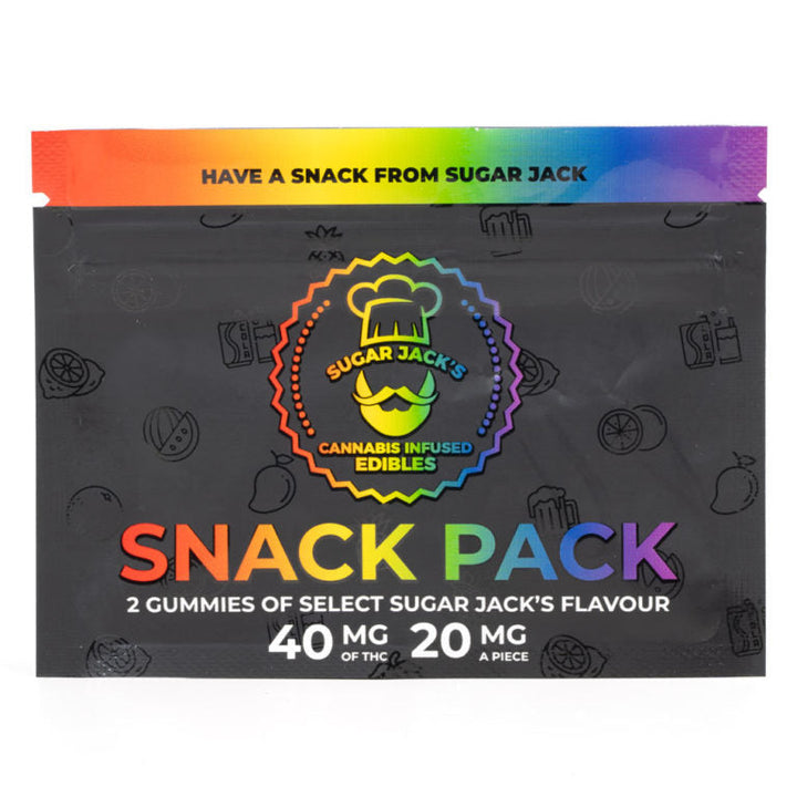 SUGAR JACKS THC SNACK PACK GUMMIES | 40MG EDIBLES