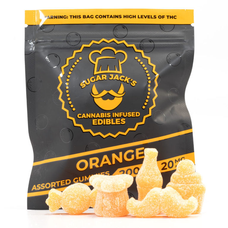 SUGAR JACKS THC GUMMIES | 200MG EDIBLES