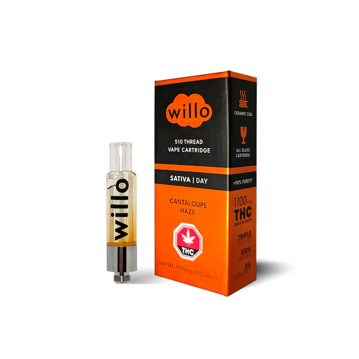 WILLO THC 510 VAPE CART | 1100MG