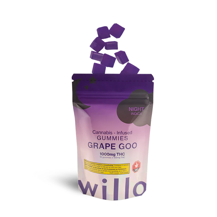 WILLO THC DAY & NIGHT GUMMIES | 1000MG EDIBLES