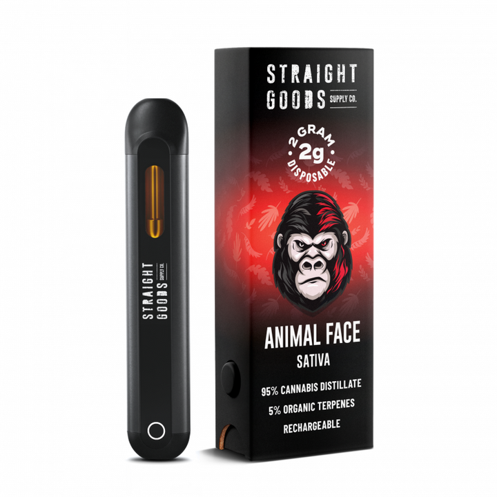 STRAIGHT GOODS SUPPLY CO THC DISPOSABLE VAPE PEN | 2000MG