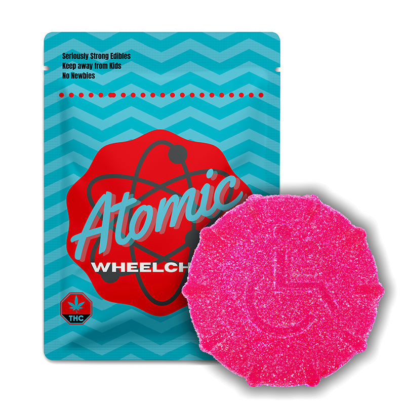 ATOMIC WHEELCHAIR THC VEGAN GUMMIES | 2000MG EDIBLES