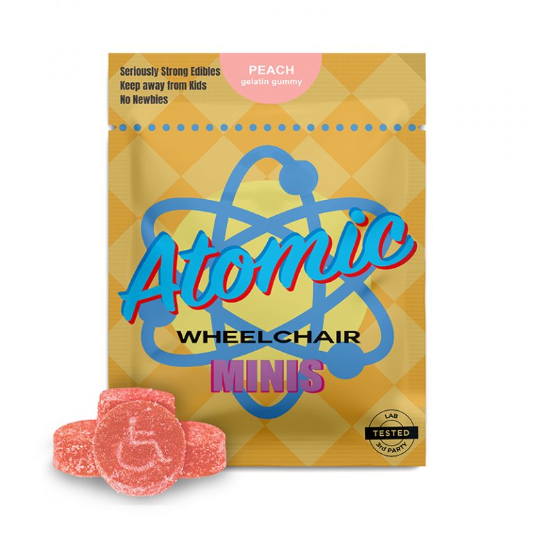 ATOMIC WHEELCHAIR MINI THC GUMMIES | 800MG EDIBLES