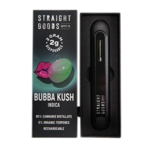 STRAIGHT GOODS SUPPLY CO THC DISPOSABLE VAPE PEN | 2000MG