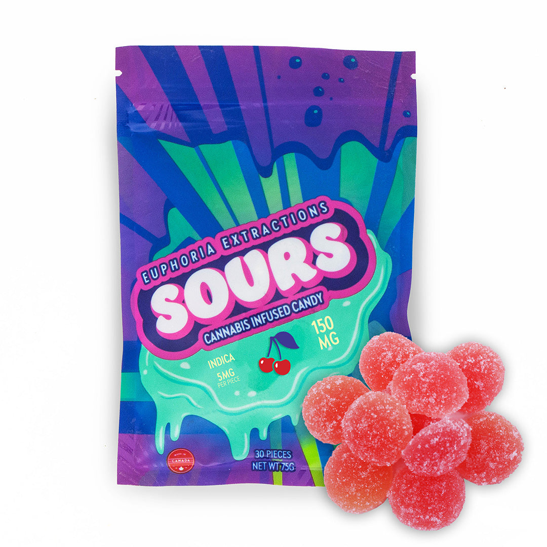 EUPHORIA EXTRACTIONS THC SOUR GUMMIES | 150MG EDIBLES