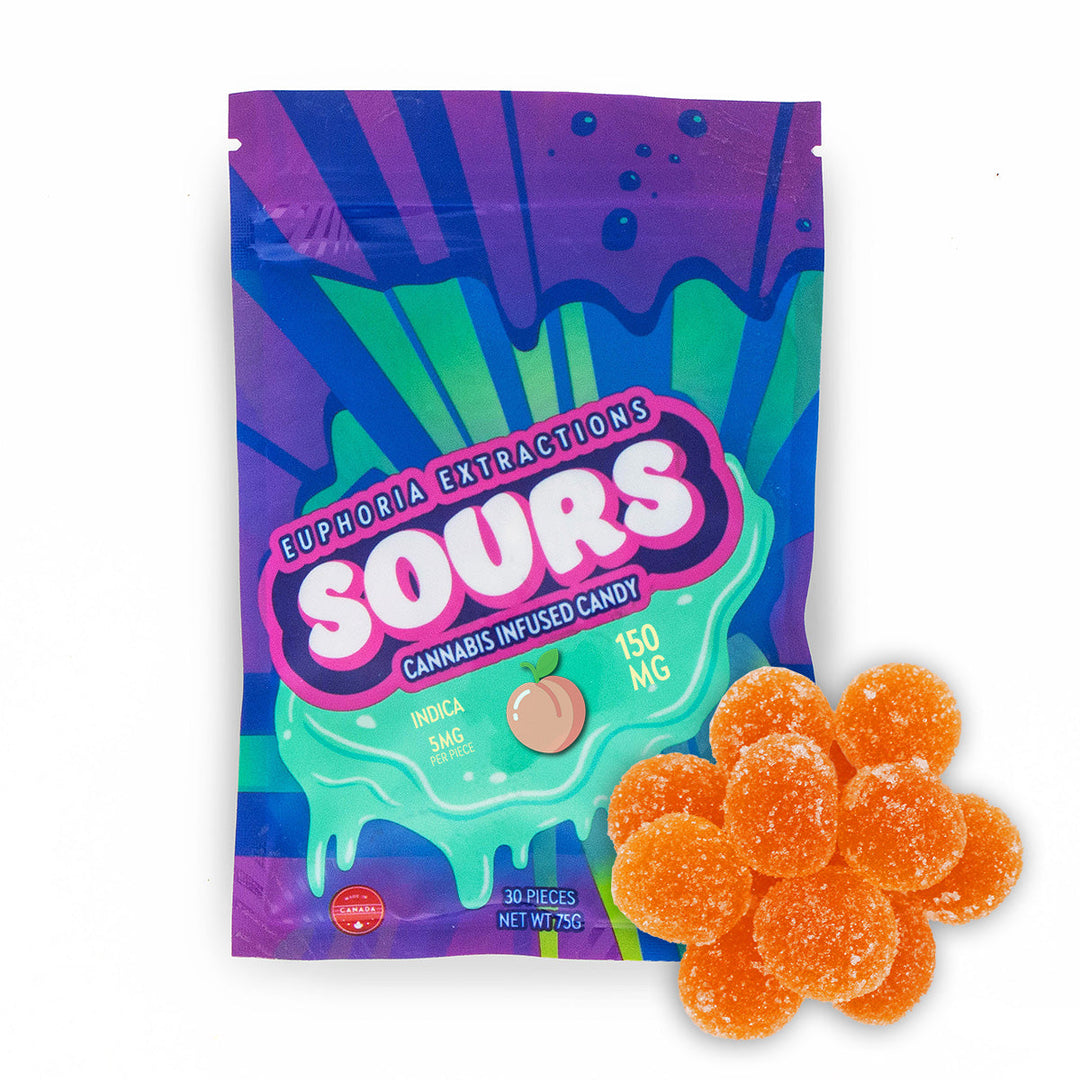 EUPHORIA EXTRACTIONS THC SOUR GUMMIES | 150MG EDIBLES