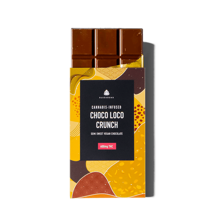 BUUDABOMB THC VEGAN RED LABEL CHOCOLATE | 600MG EDIBLES