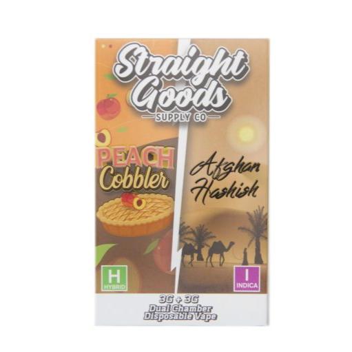 STRAIGHT GOODS SUPPLY CO THC DUAL DISPOSABLE VAPE PEN | 6000MG