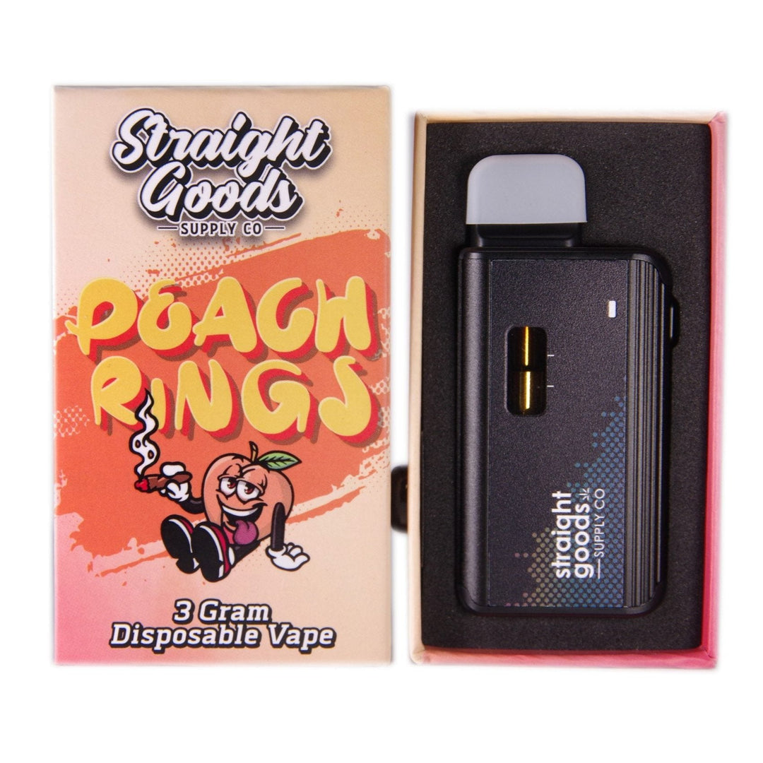 STRAIGHT GOODS SUPPLY CO THC DISPOSABLE VAPE PEN | 3000MG