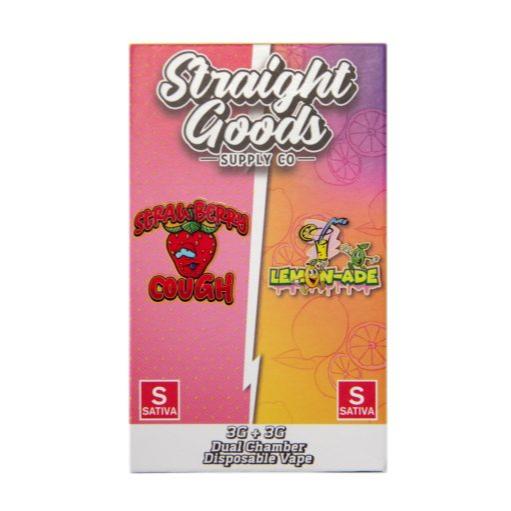 STRAIGHT GOODS SUPPLY CO THC DUAL DISPOSABLE VAPE PEN | 6000MG